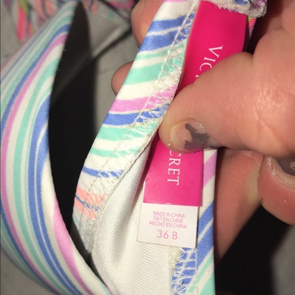 Bandeau VS PINK SWIMTOP - Picture 1 of 2